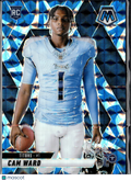 Cam Ward 2025 Mosaic Blue Reactiv No Helmet SSP RC Rookie Tennessee Titans