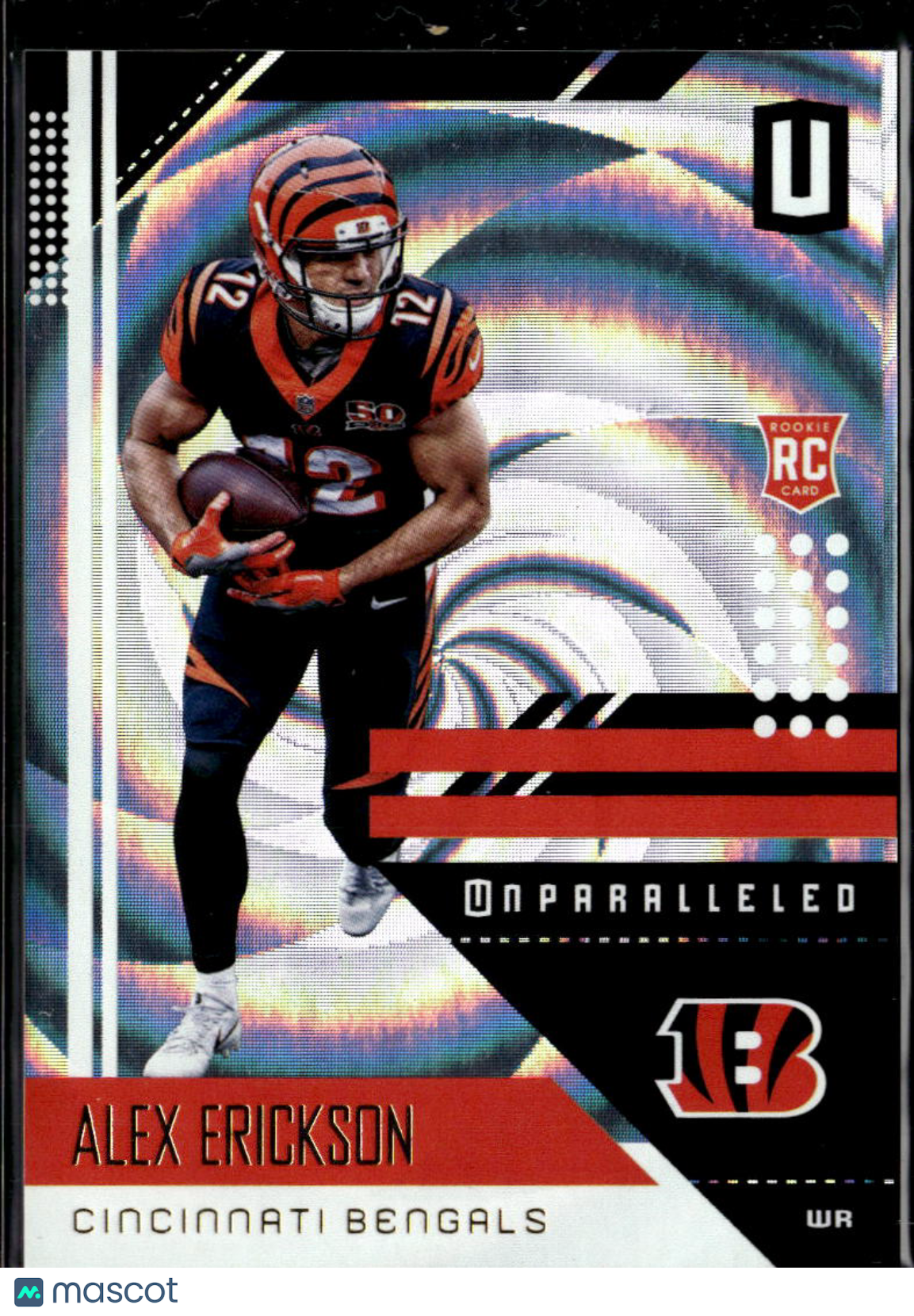 Alex Erickson 2018 Panini Unparalleled RC Whirl /100 Cincinnati Bengals