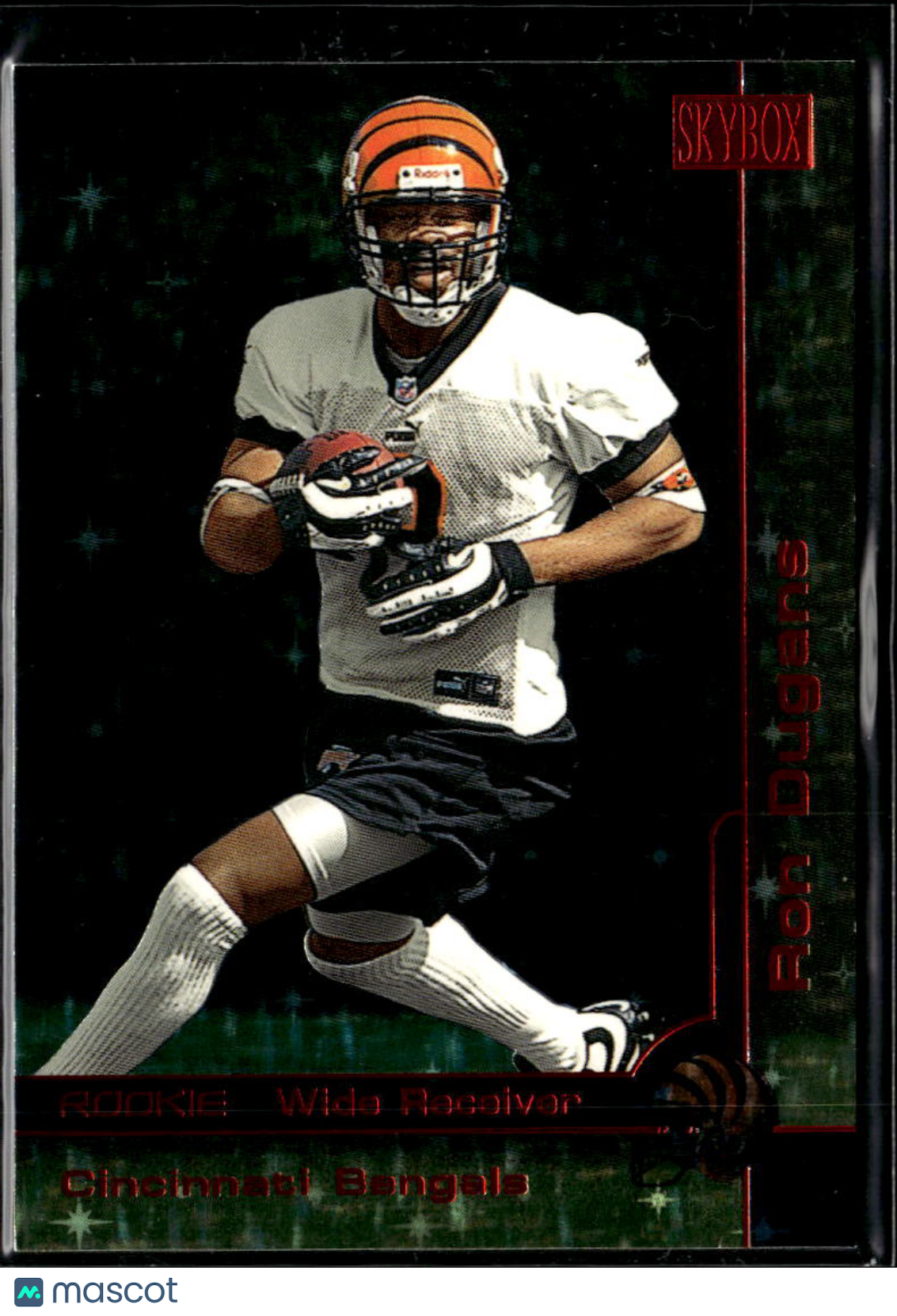 Ron Dugans 2000 SkyBox Star Ruby Rubies Rookie RC 29/50 Cincinnati Bengals