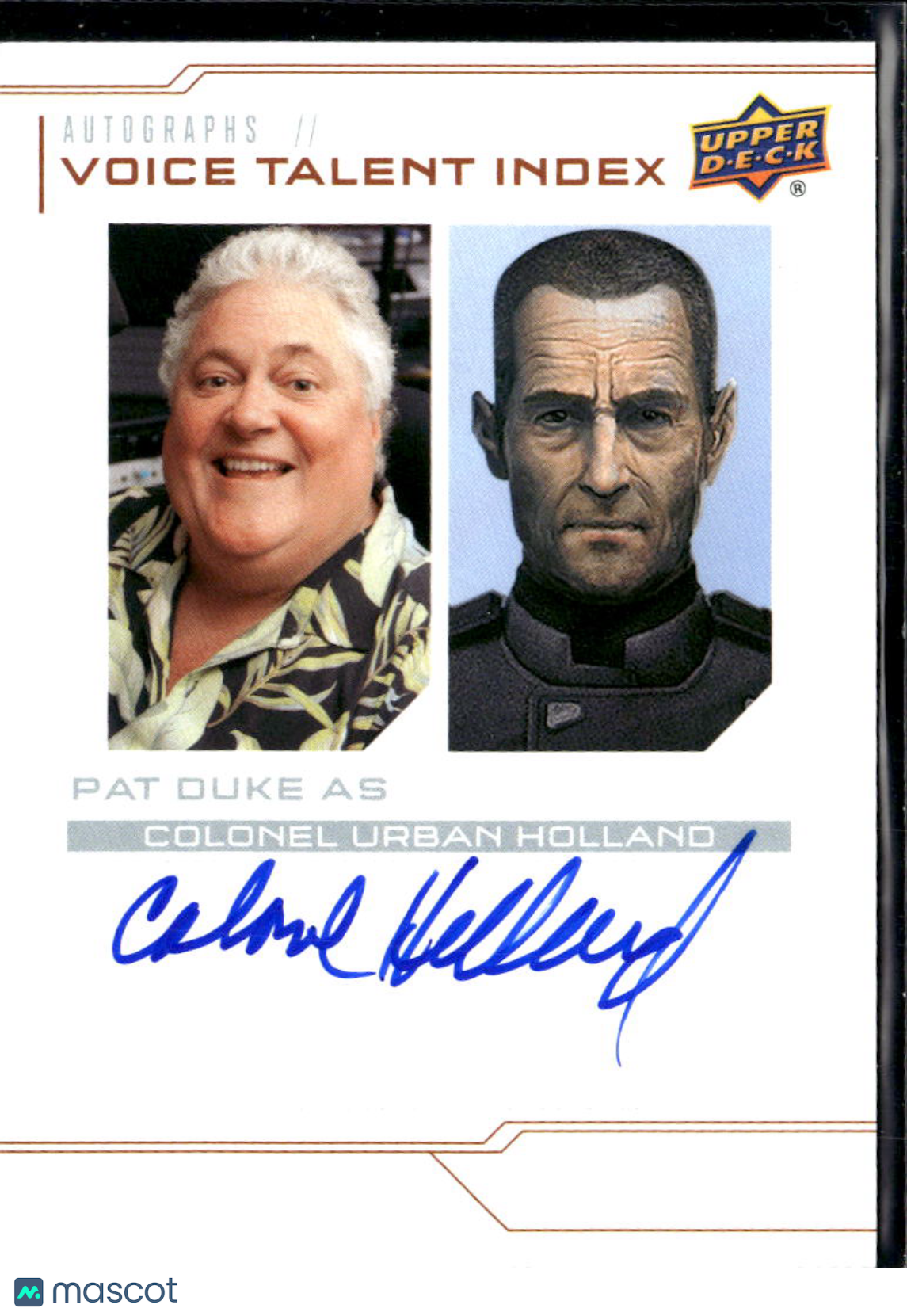 Pat Duke as Colonel Urban Holland 2024 Upper Deck Halo Legacy Collection