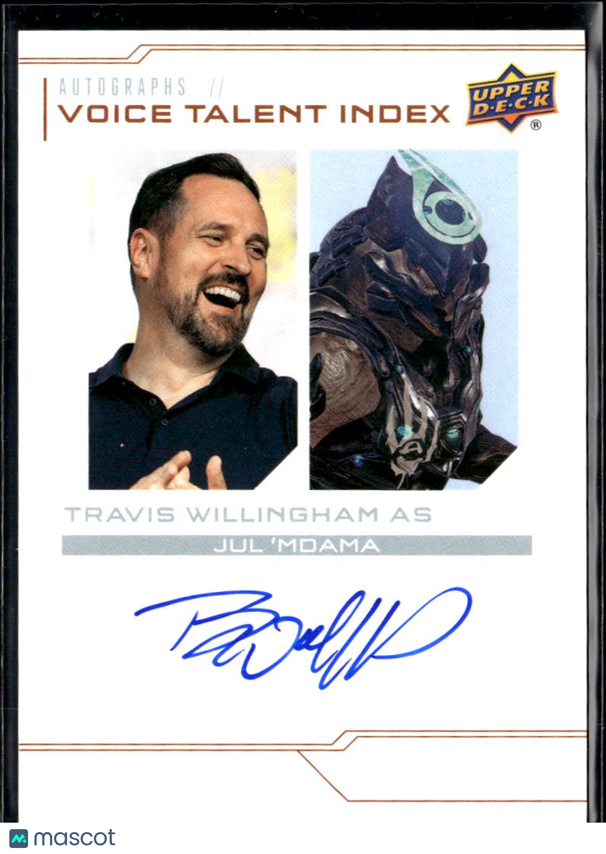 Travis Willingham as Jul 'Mdama 2024 Upper Deck Halo Auto Autograph