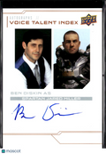 Ben Diskin as Spartan Jared Miller 2024 Upper Deck Halo Auto Autograph