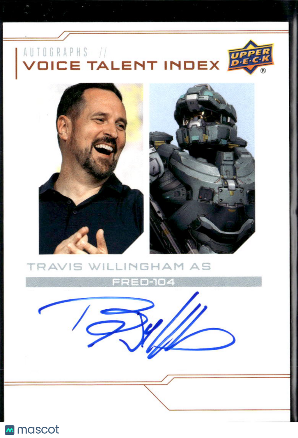 Travis Willingham as Fred-104 2024 Upper Deck Halo Auto Autograph