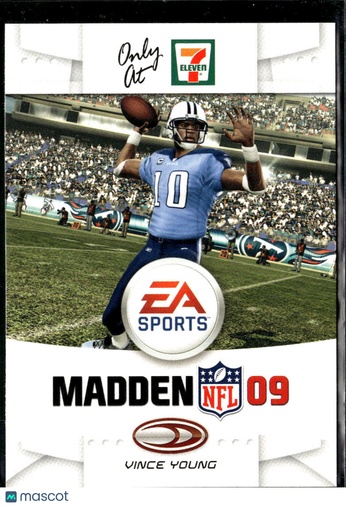 Vince Young 2008 Donruss Madden NFL 09 7-Eleven /83 Tennessee Titans