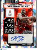 Kyle Hines 2026 Contenders EuroLeague Auto Autograph Cracked Ice 6/23 Milano