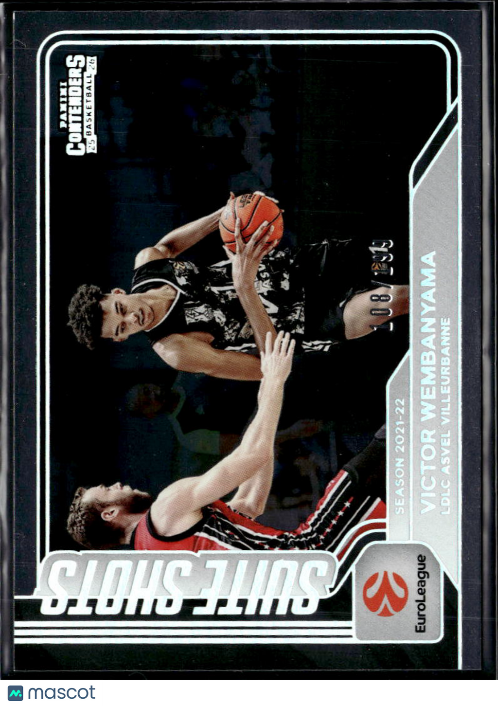 Victor Wembanyama 2026 Contenders Suite Shots 108/199 Spurs Villeurbanne
