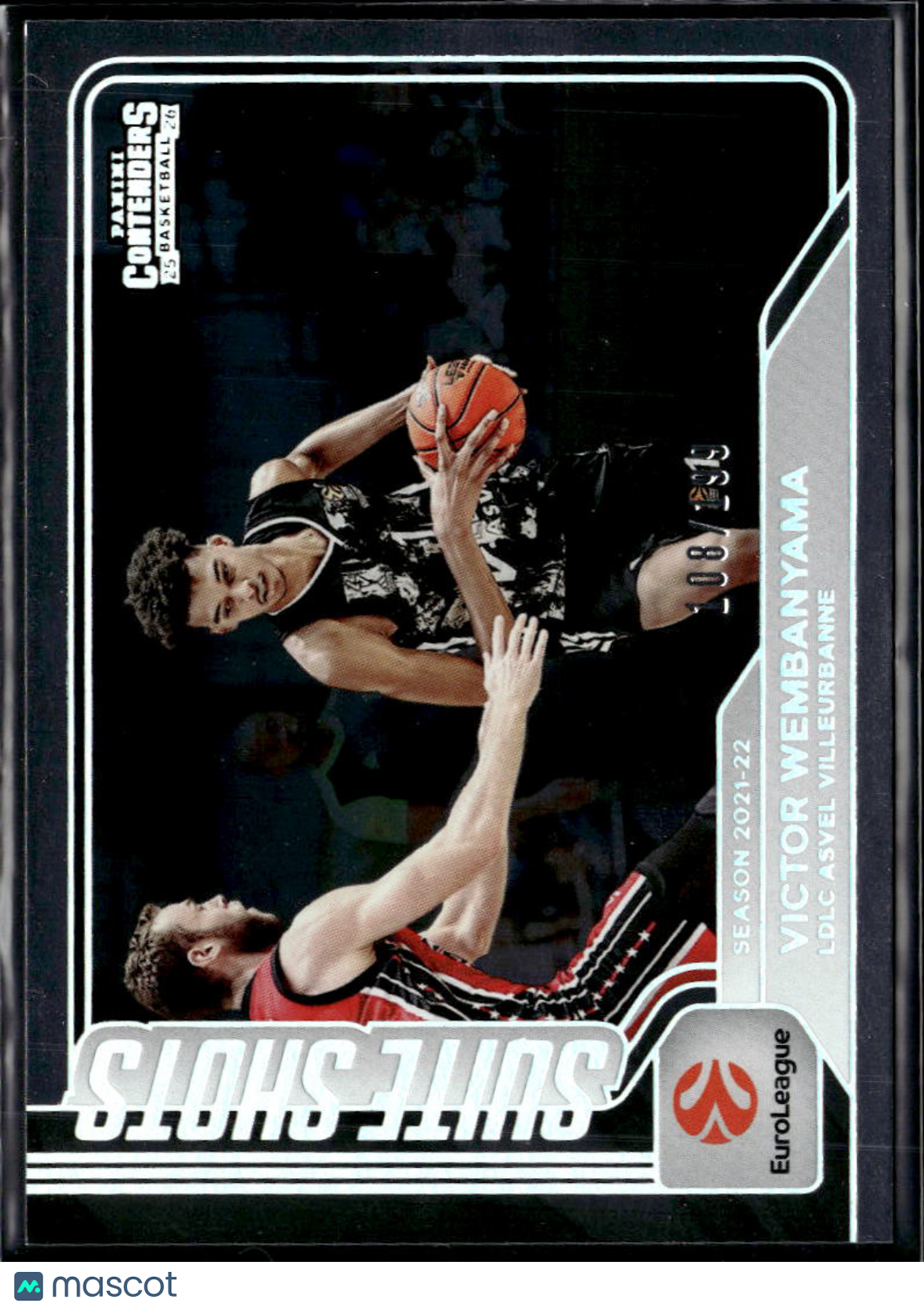 Victor Wembanyama 2026 Contenders Suite Shots 108/199 Spurs Villeurbanne