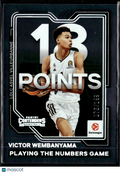 Victor Wembanyama 2026 Contenders EuroLeague Numbers Game /199 Spurs