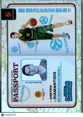 Dimitris Diamantidis 2026 Contenders EuroLeague Passport CASE HIT Aktor Athens