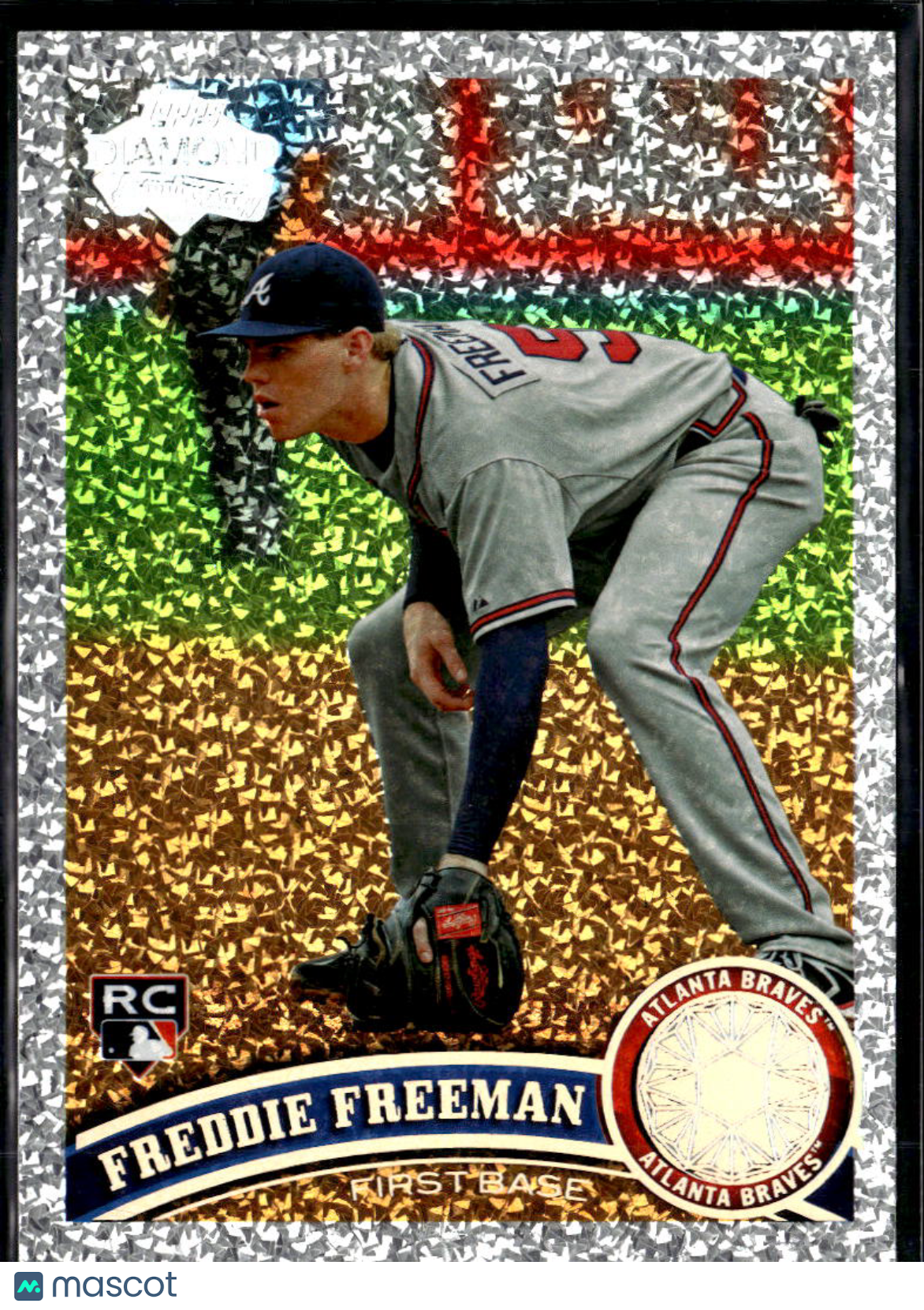 Freddie Freeman 2011 Topps Diamond Anniversary Rookie RC #145 Atlanta Braves