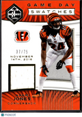Adam Pacman Jones 2018 Limited Game Worn Patch 37/75 Cincinnati Bengals