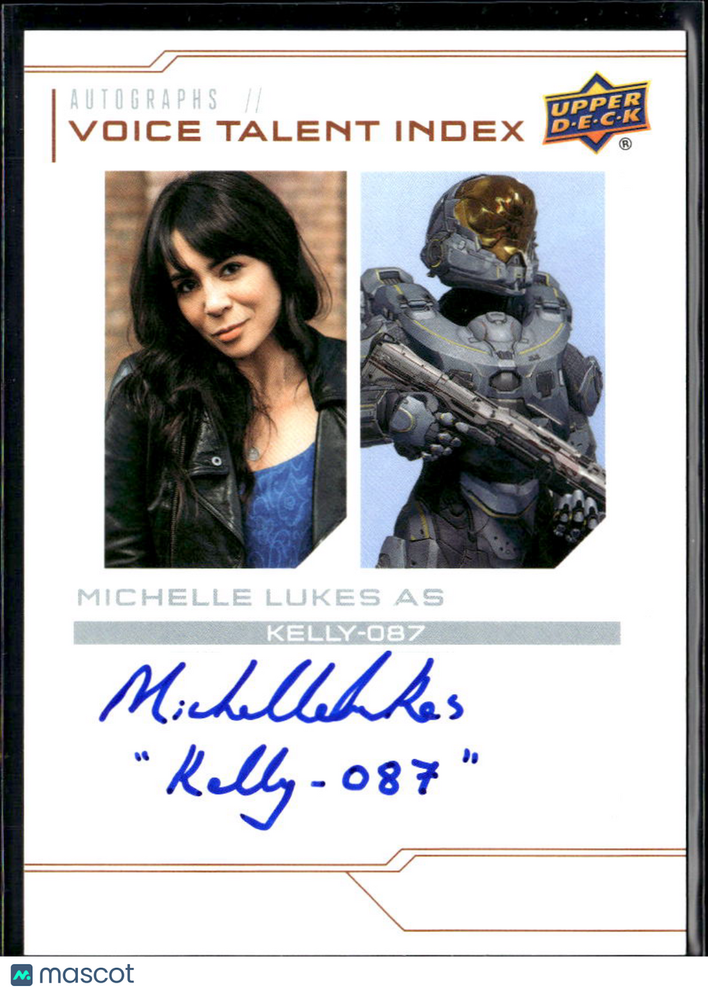 Michelle Lukes as Kelly-087 2024 Upper Deck Halo Auto Autograph
