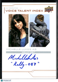 Michelle Lukes as Kelly-087 2024 Upper Deck Halo Auto Autograph