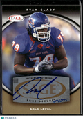 Ryan Clady 2008 SAGE HIT GOLD Auto Autograph RC 27/200 Boise State Broncos