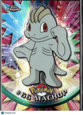 Machop 2000 Topps Chrome Pokemon Spectra Refractor #66