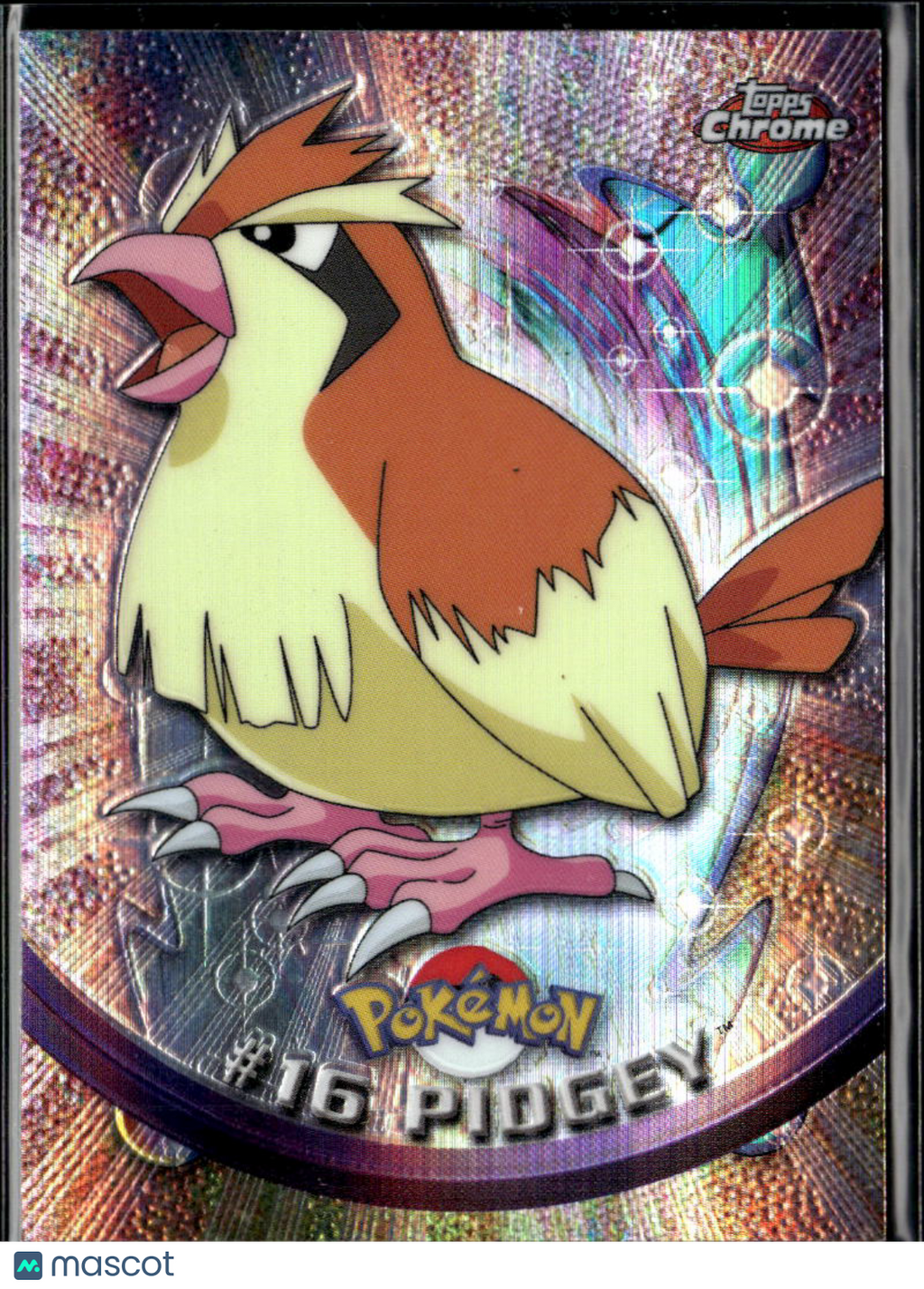 Pidgey 2000 Topps Chrome Series 1 Holo #16