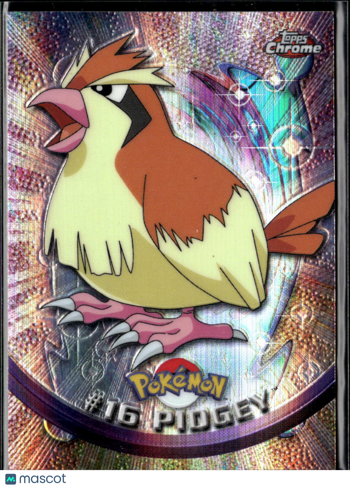 Pidgey 2000 Topps Chrome Series 1 Holo #16