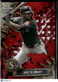 Julio Rodríguez 2026 Topps Chrome Red Refractor 2/5 #45 Seattle Mariners
