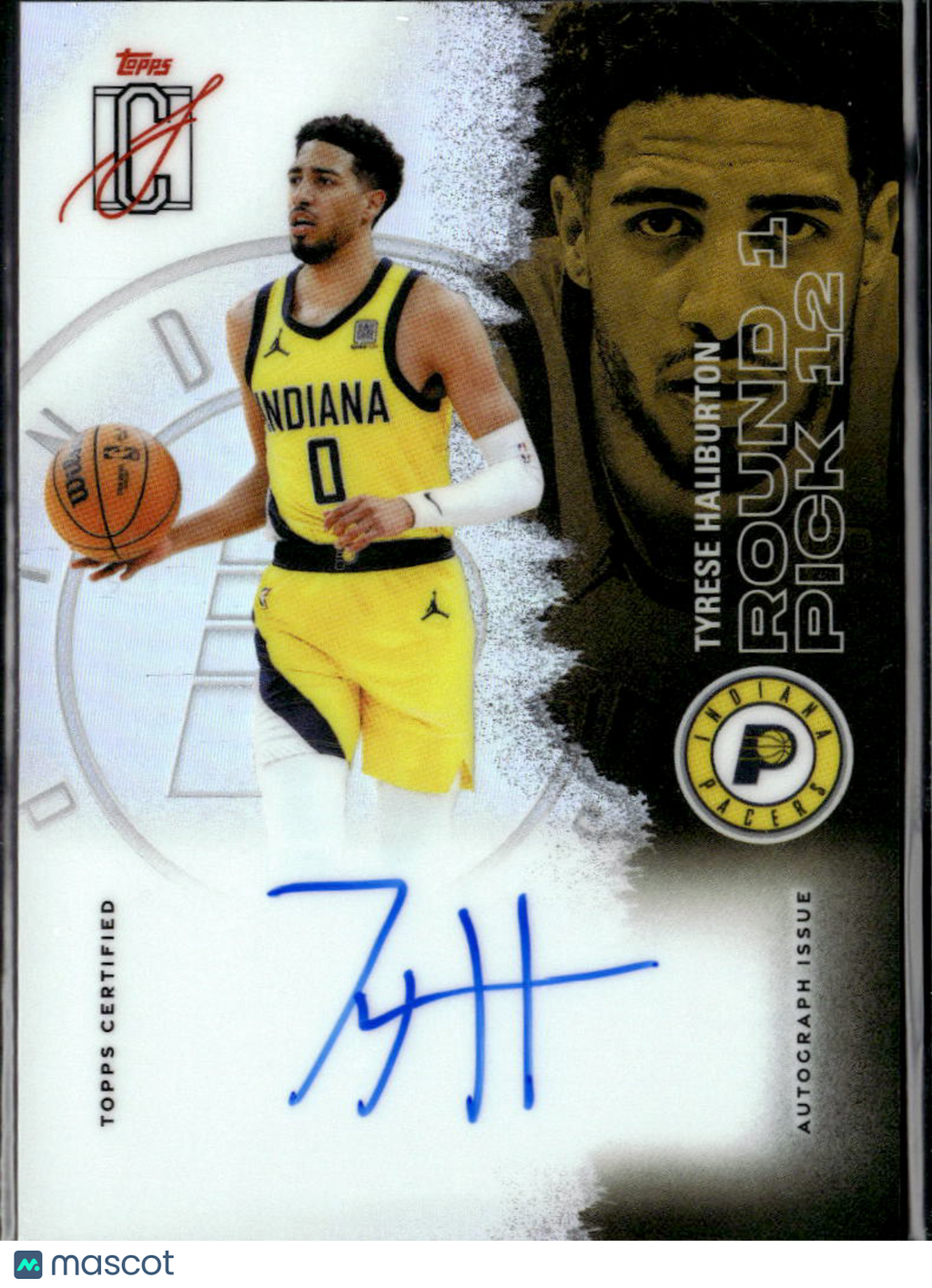 Tyrese Haliburton 2026 Topps Signature Class Basketball Auto Indiana Pacers