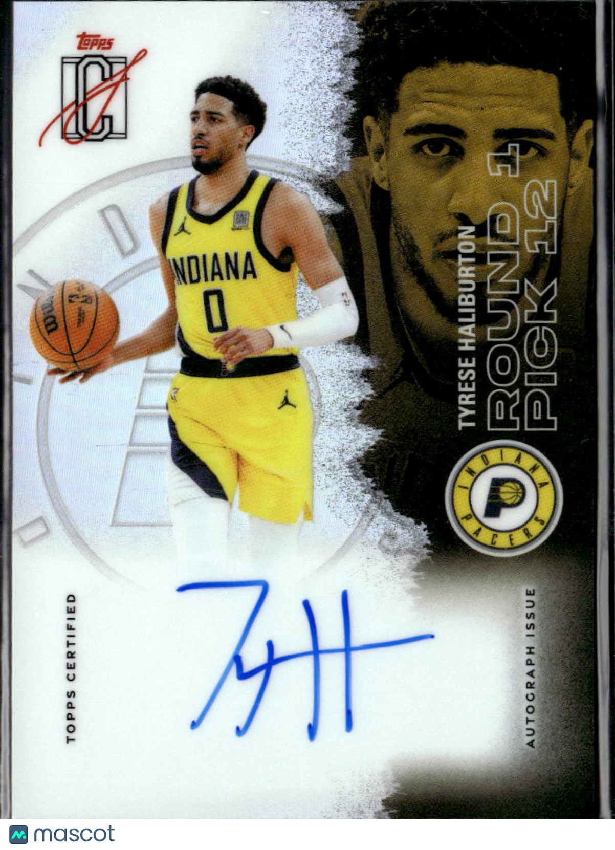 Tyrese Haliburton 2026 Topps Signature Class Basketball Auto Indiana Pacers