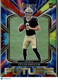 Tyler Shough 2026 Panini Select Future RC Prizm /25 New Orleans Saints