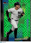 Aaron Judge 2026 Topps Finest Green Checkerboard /99 New York Yankees