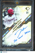 James Wood 2025 Diamond Icons Inscription Auto Autograph RC 10/10 Nationals