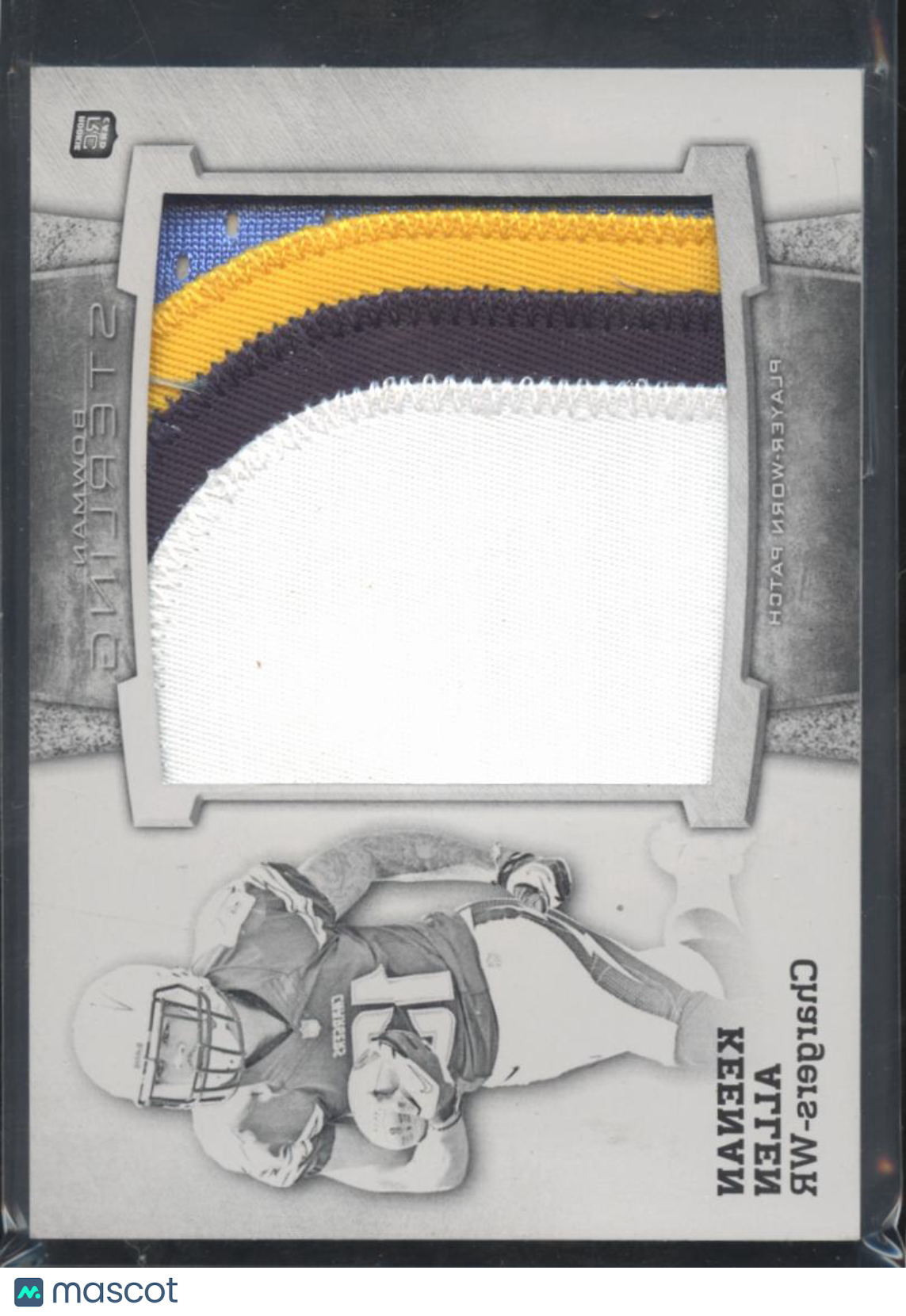 Keenan Allen 2013 Bowman Sterling Printing Plate Patch RC 1/1 San Diego Chargers