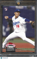 Yoshinobu Yamamoto 2024 Topps Stadium Club RC Design Variation SSP Dodgers