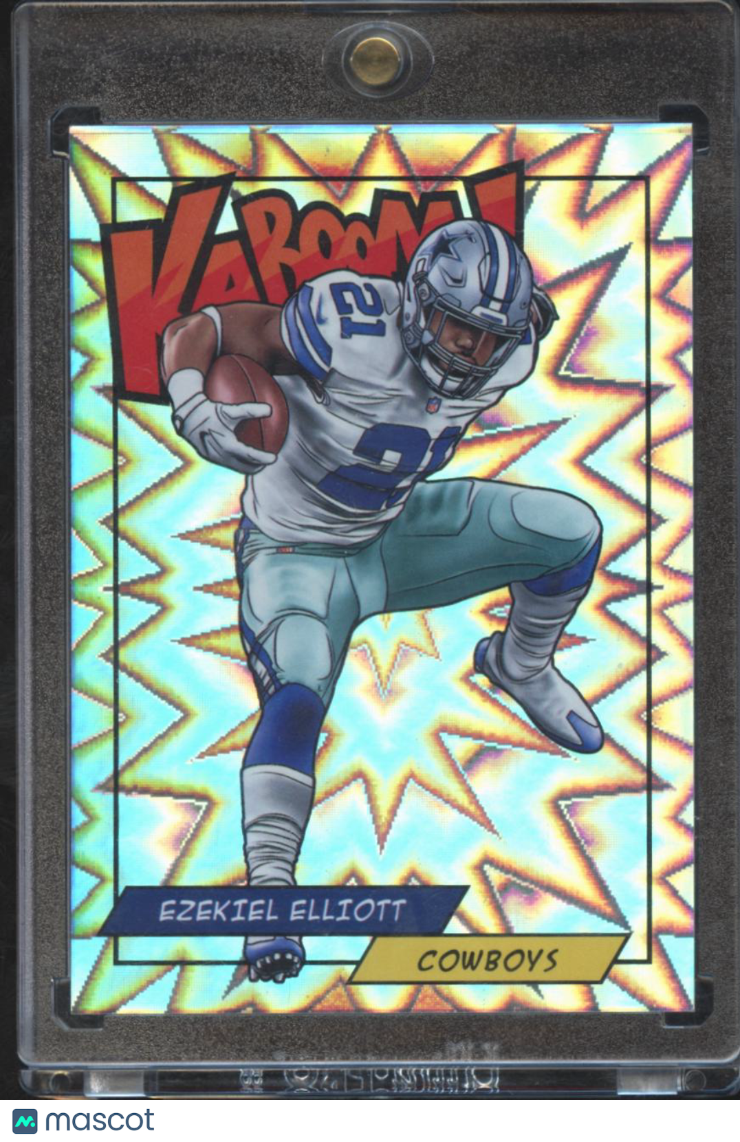 Ezekiel Elliott 2018 KABOOM SSP CASE HIT Dallas Cowboys