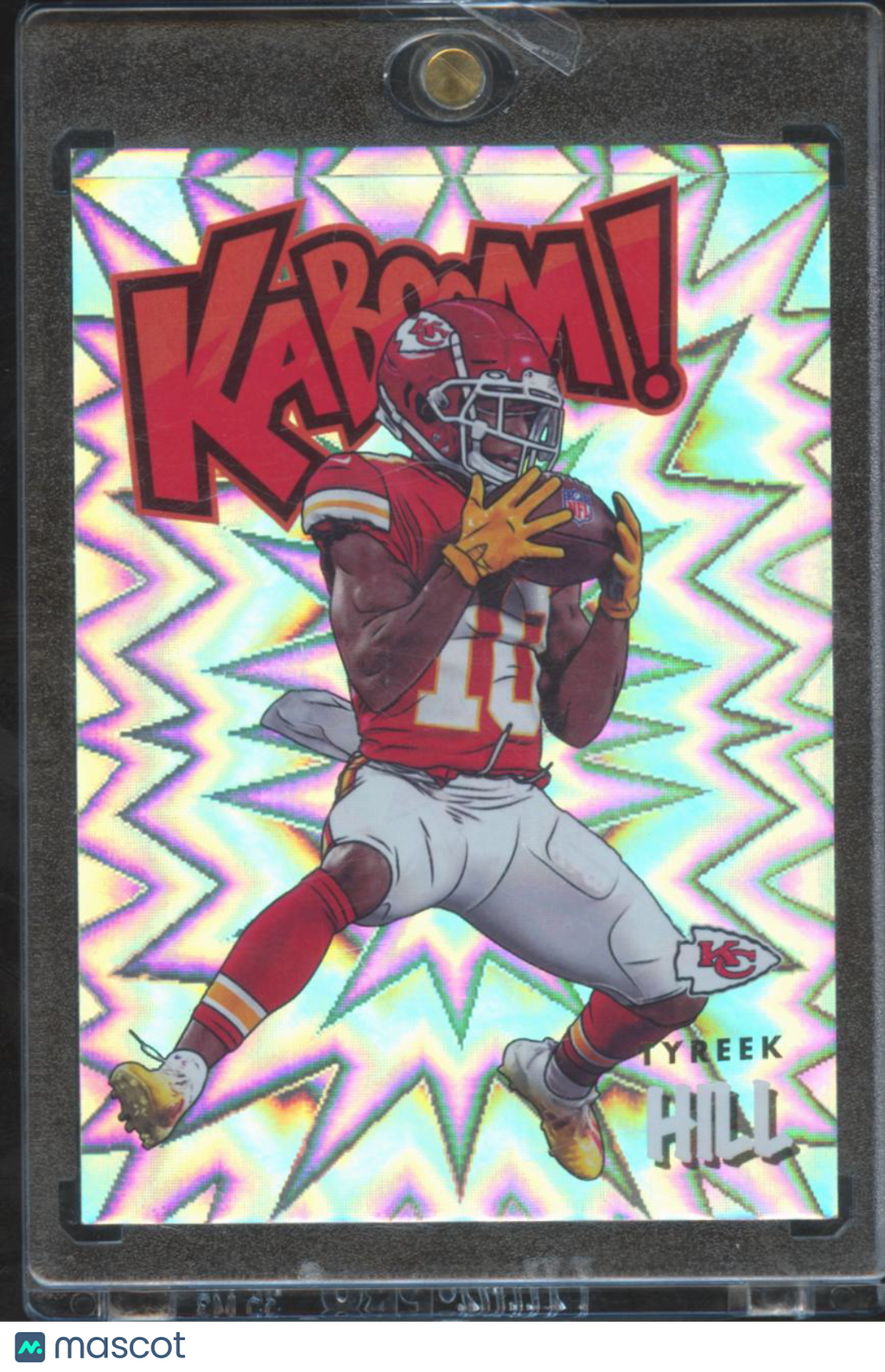 Tyreek Hill 2021 Absolute KABOOM SSP CASE HIT #K28 Kansas City Chiefs