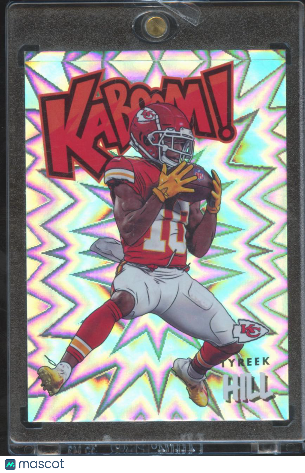 Tyreek Hill 2021 Absolute KABOOM SSP CASE HIT #K28 Kansas City Chiefs