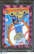 Bobby Witt Jr. 2026 Donruss Crunch Time Purple Burst SSP 8/15 Kansas City Royals