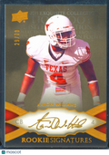 Aaron Williams 2011 Upper Deck Exquisite Auto Autograph RC 29/70 Texas Longhorns