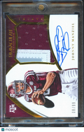 Johnny Manziel 2015 Immaculate Auto Autograph Patch 8/99 Texas A&M Aggies