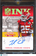 Jamaal Charles 2014 Contenders NFL Ink Auto Autograph 1/1 Kansas City Chiefs