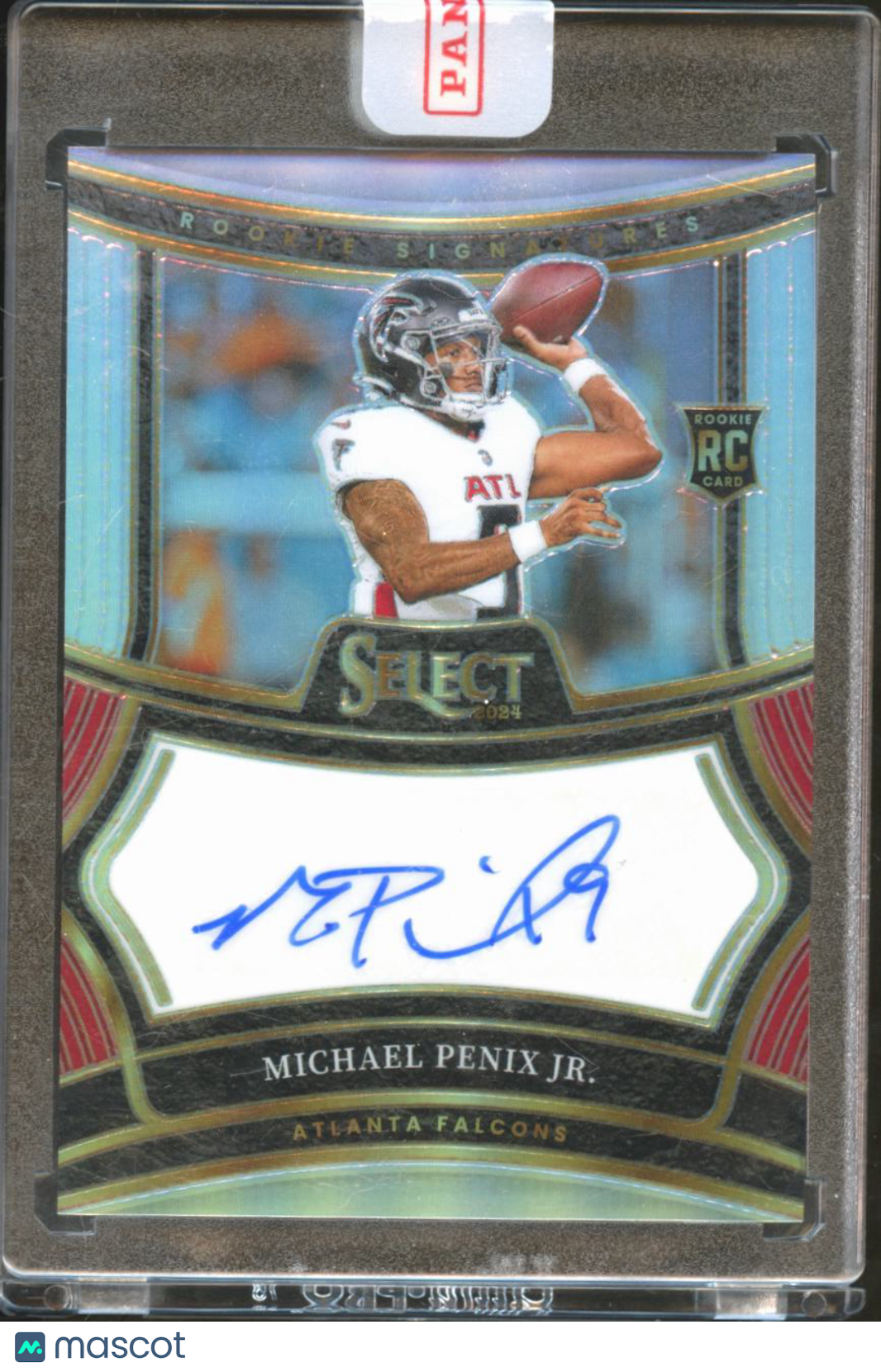 Michael Penix Jr. 2024 Select Auto Autograph Rookie RC 305/399 Atlanta Falcons