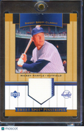 Mickey Mantle 2003 Upper Deck Swet Spot Game Worn Patch New York Yankees