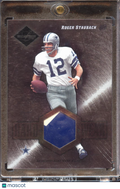 Roger Staubach 2003 Leaf Limited Hardwear Game Worn Helmet 22/100 Dallas Cowboys