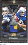 Steve Largent 2009 Donruss Gridiron Gear Game Worn Patch Tulsa Seahawks 50/50