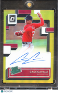 Cade Cavalli 2022 Optic Rated Rookie Auto Autograph GOLD RC 1/10 Nationals