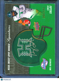 Greg Salas 2011 Upper Deck Sweet Spot Auto Autograph RC Helmet Hawaii 308/599