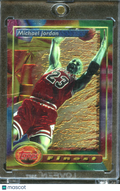 Michael Jordan 1993-94 Topps Finest Card #1 Chicago Bulls