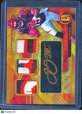 John Ross 2017 Gold Standard Auto Autograph LOGO Patch RC 2/25 Bengals