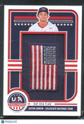 Justin Lebron 2025 USA Stars & Stripes Game Worn FLAG Logo Patch 1/1