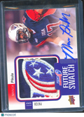 Manoa Pikula 2012 Upper Deck Auto Autograph Game Worn LOGO Patch 2/2 USA