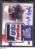 Matt Hegarty 2012 Upper Deck Auto Autograph Game Worn LOGO Patch 2/2 USA