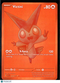 Victini 2025 Scarlet & Violet White Flare Etched Secret Rare HR #172/86