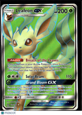 Leafeon GX 2018 Ultra Prism Holo Rare FA #139/156