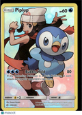 Piplup 2019 Cosmic Eclipse Holo Secret Rare CHR FA #239/236